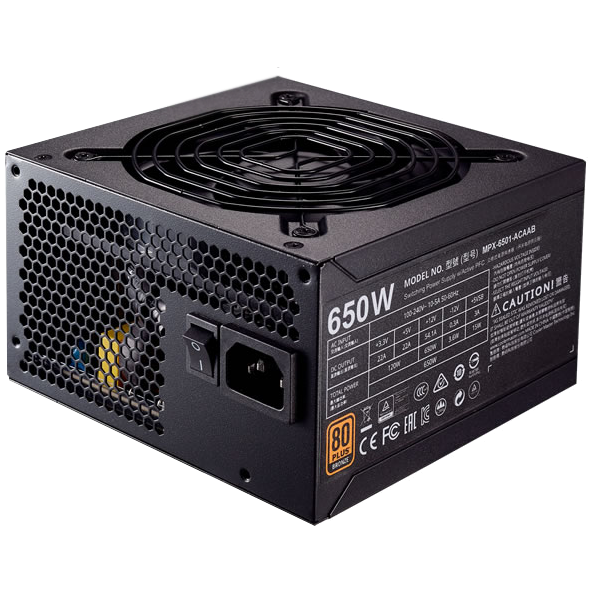 پاور کولرمستر مدل ام دبلیو ای برنز با توان 650 وات Cooler Master MWE 650W Bronze PSU